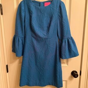 Lilly Pulitzer Teal Shift Dress